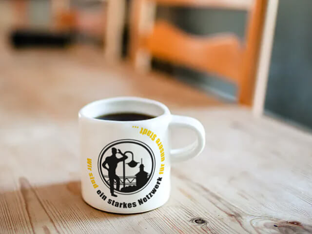 Tasse mit dem Logo der WVL Tasse mit dem Logo der WVL