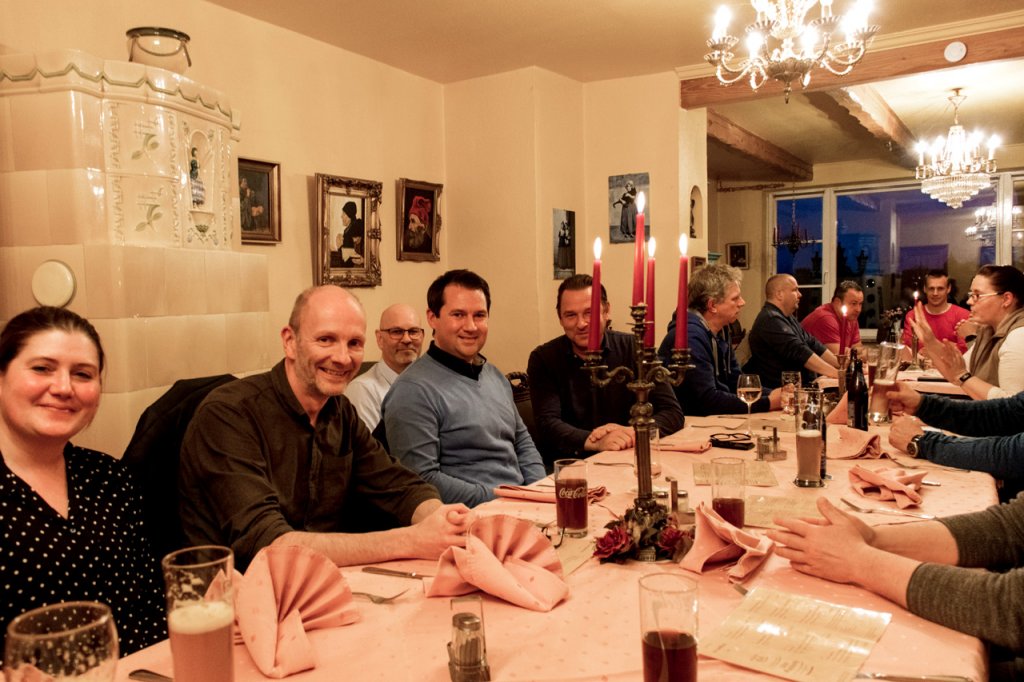 Stammtisch im Restaurant Alter Sandkrug