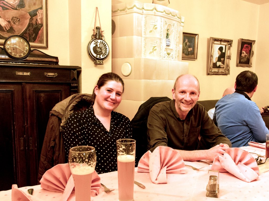 Stammtisch im Restaurant Alter Sandkrug