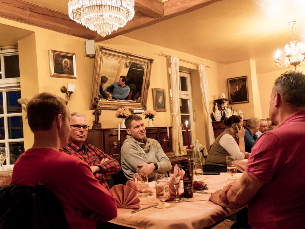Stammtisch im Restaurant Alter Sandkrug