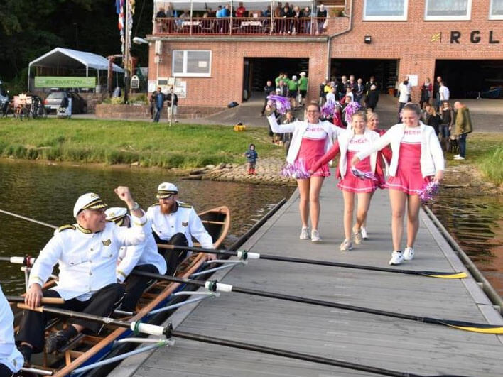 Der "Dicken-Vierer" der WVL beim Rennen 2018