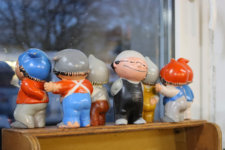 Die Mainzelmännchen von damals in der "Stöberstuuv".