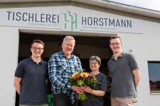 Begrüßung der Tischlerei Horstmann als neues Mitglied in der WVL