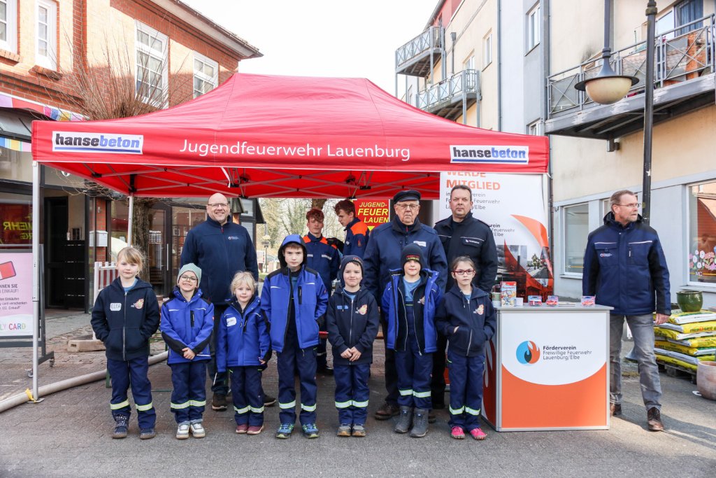 Die Jugendfeuerwehr Lauenburg (Foto: Holger Meyer)