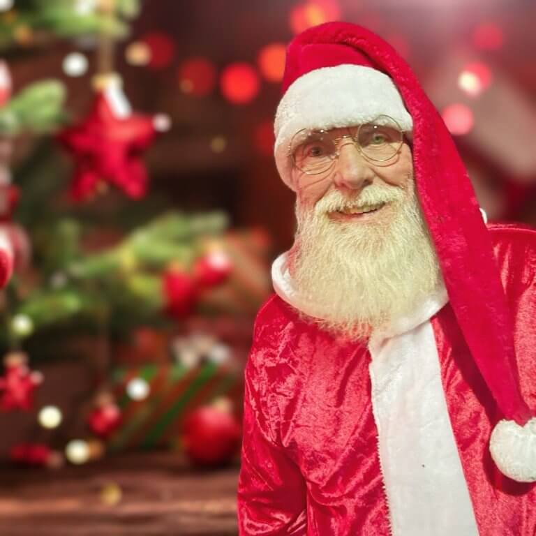 John Langley auf dem Lauenburger Weihnachtsmarkt 2025