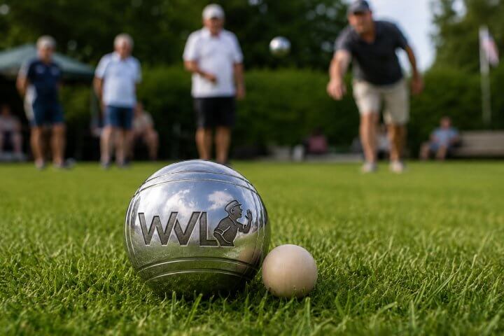 Die WVL spielt Boule beim Stadtfest