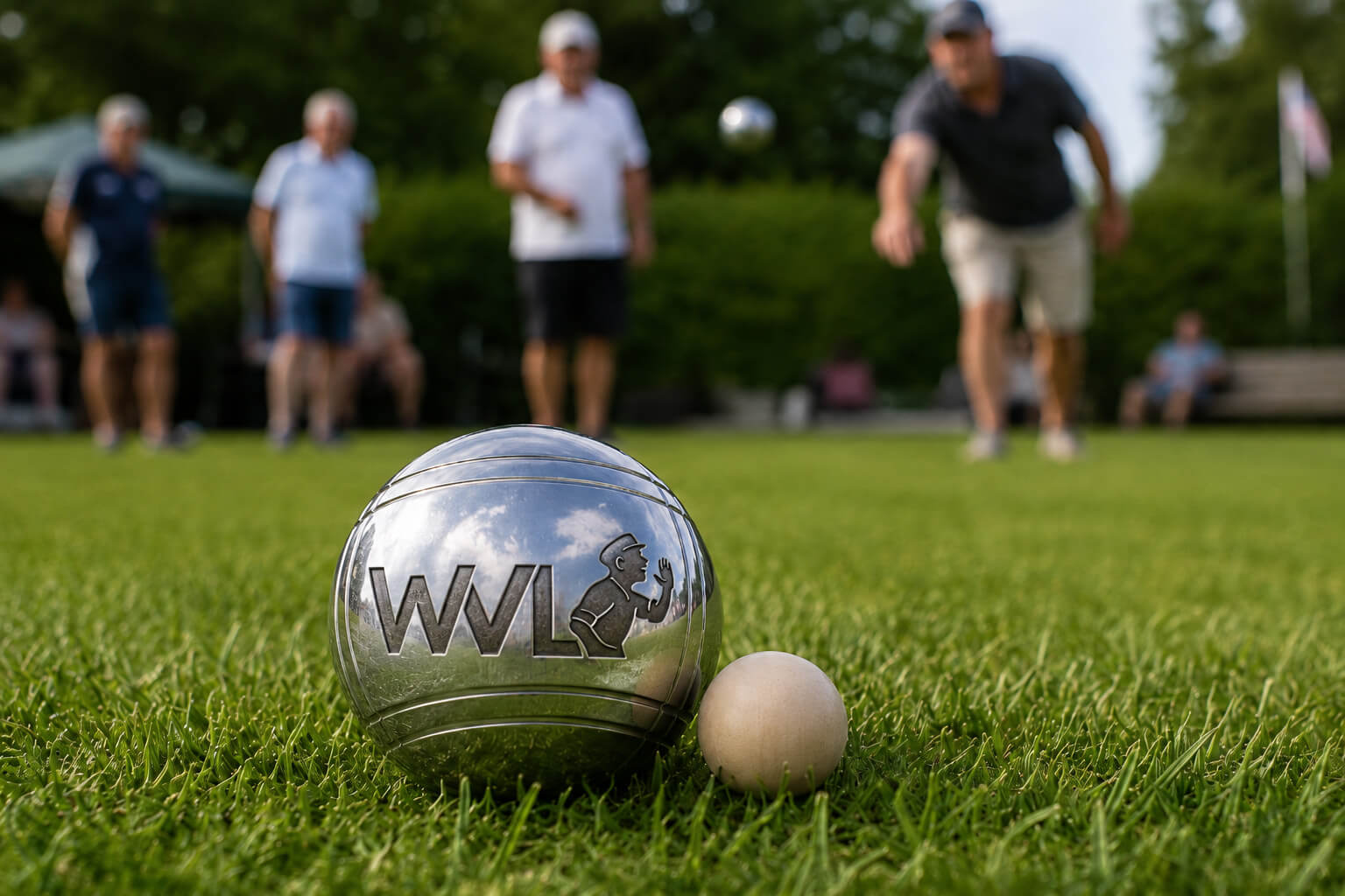 Die WVL spielt Boule beim Stadtfest