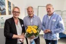 WVL-Vorstand begrüßt das Neumitglied Dock 2 Marine Parts Norbert Urbanowitz
