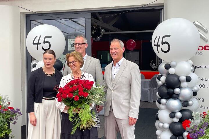 45 Jahre Autohaus Vehrs – die WVL gratuliert zum Jubiläum