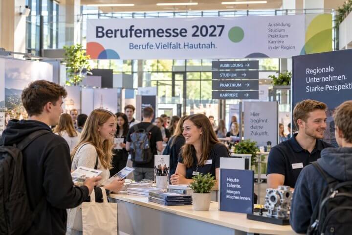Berufemesse in Lauenburg 2027 (Symbolbild, ki-generiert)